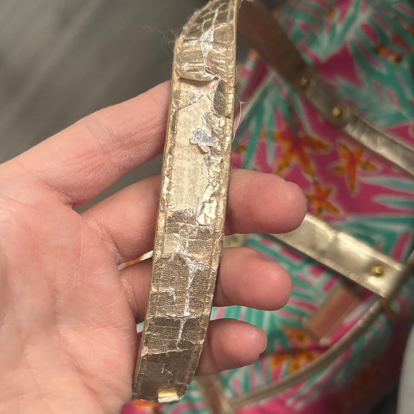 Lilly Pulitzer Pink and Green Tropical Tote - Picture 4 of 8